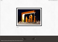 3D image gallery room - style 1