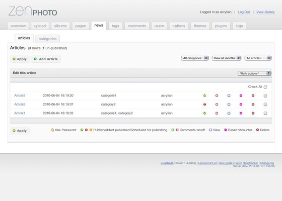 zenpage-news-articles