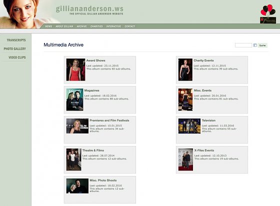 The Official Gillian Anderson Website