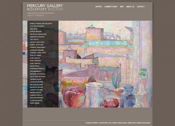 Mercury Gallery Rockport Boston