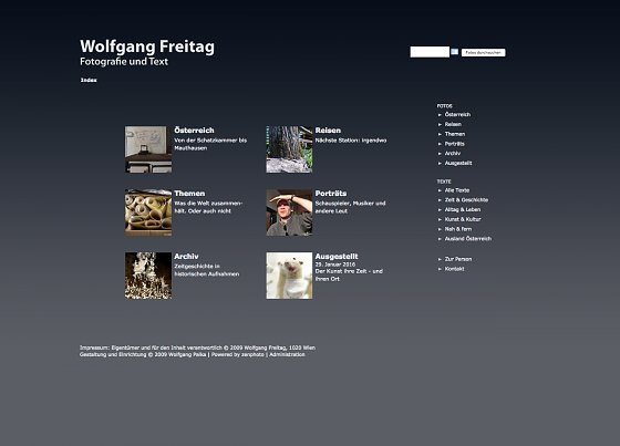 Wolfgang Freitag - Fotografie und Text