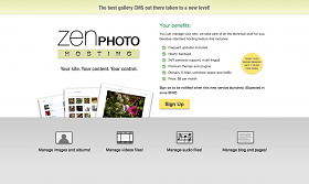Zenphoto hosting site