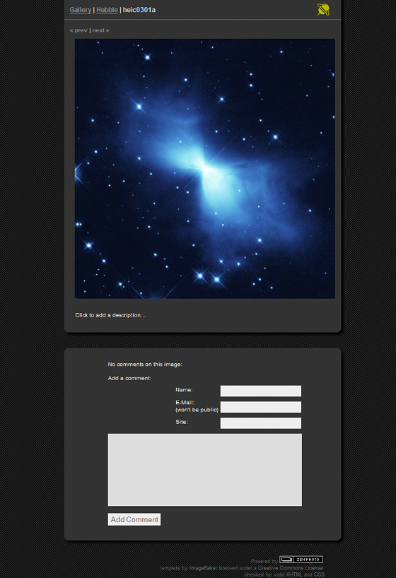 Image page