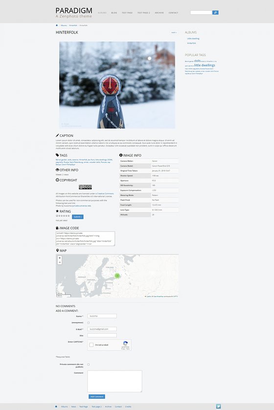 Paradigm 1.3: image view